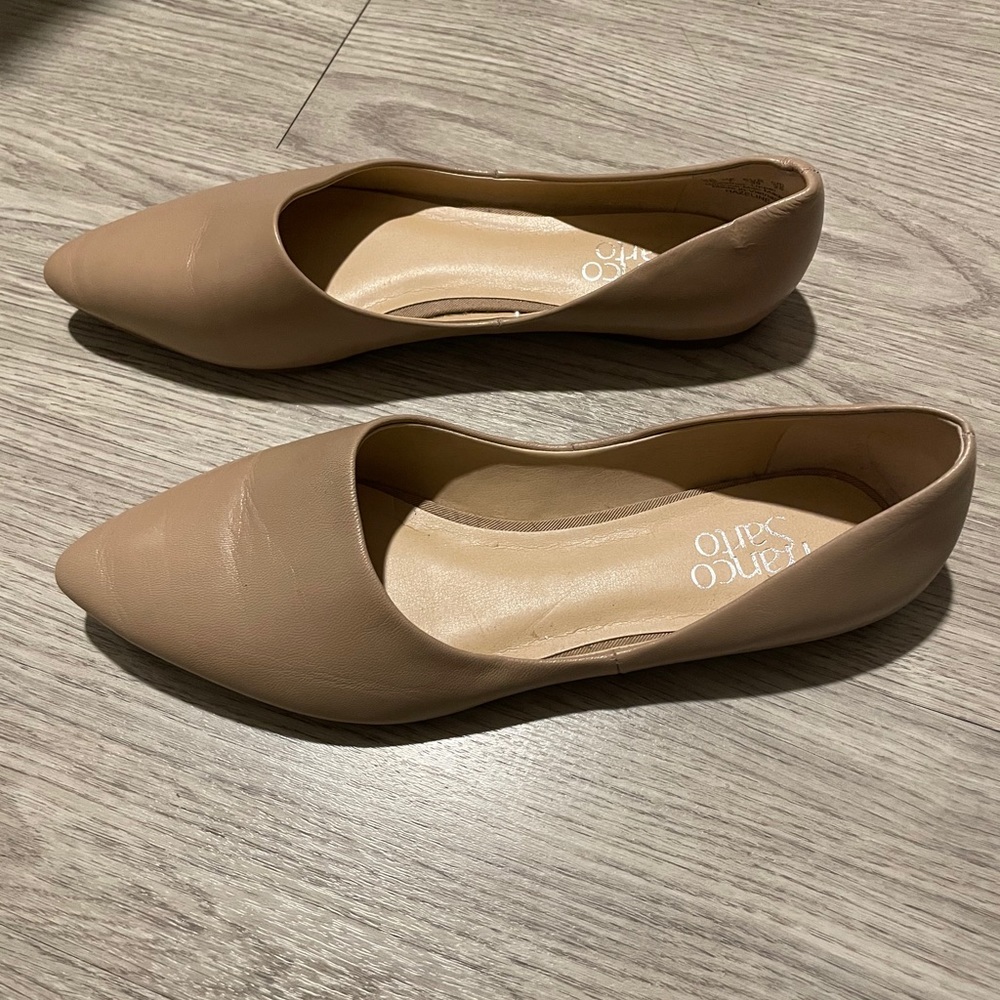 Franco Sarto Nude Flats